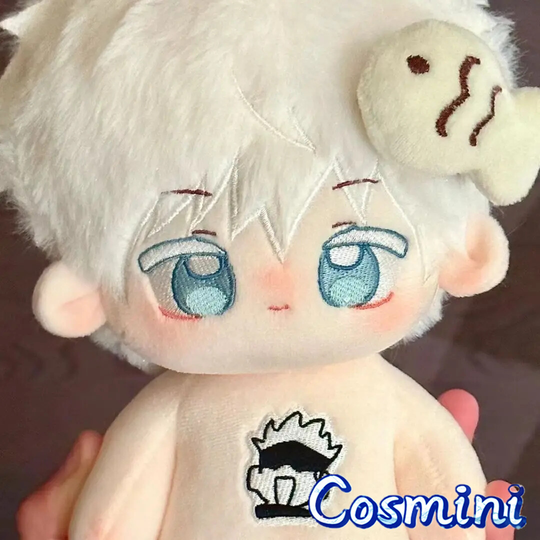 Jujutsu Kaisen Gojo Satoru 20cm Plush Doll Dress up Stuffed