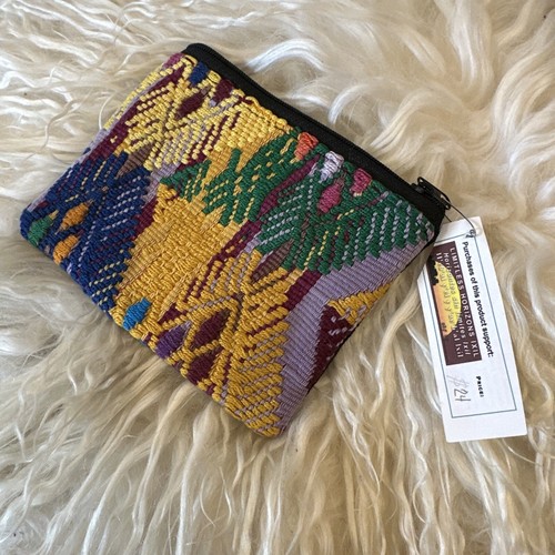 Guatemaltekische bestickte ethnische böhmische Tasche Clutch Handtasche Neu mit Etikett - Bild 1 von 8