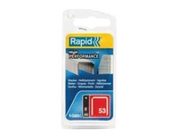 Rapid 53 Series Verzinkte Klammern 8 Mm Pack 1080