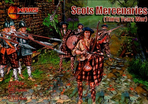 Mars Figuren 72034 Schottische Infanterie, Dreißigjähriger Krieg, Plastikmodell im Maßstab 1:72 - Bild 1 von 12