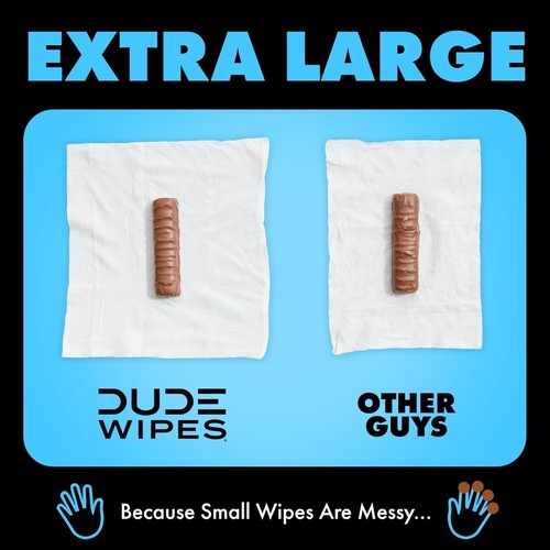 Flushable Wipes Dispenser (6 Packs, 48 Wipes Each), Unscented Wet Wipes with Vit - Picture 6 of 9
