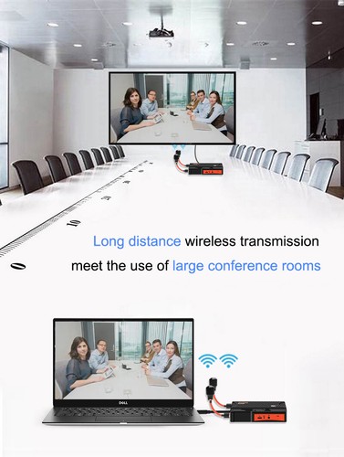 1TX*2RX 5,8 GHz 300M HD estensore trasmettitore video wireless HD ricevitore per TV - Foto 17 di 24
