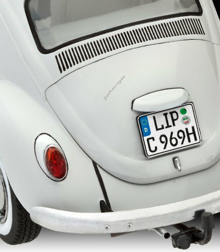 Volkswagen VW Beetle Kafer 1500 Limousine 1968 Plastic Kit 1:24 Model 07083 - Foto 5 di 6