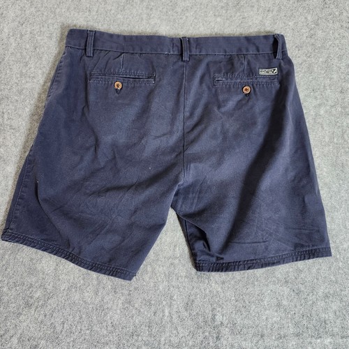 Nautica Herren klassische Passform Deck Stretch Chino flache Vorderseite Shorts blau - 38 x 8 - Bild 4 von 8