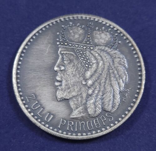 Zulu Priceps Martedì Grasso Kru Doubloon New Orleans H.A.S. 1971 - Vintage - Foto 2 di 3