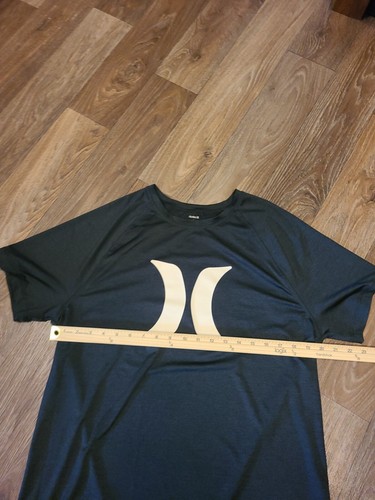 Hurley Black Short Sleeve Quick Dry Shirt Mens Size Large NEW - Picture 5 of 7