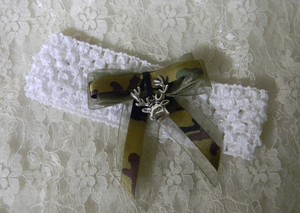 Headband Redneck Deer Hunter Baby Infant Wedding Party Camouflage