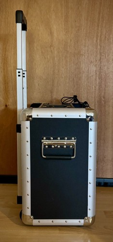 Guitar Amp by ‘StudioSpares’ - Mains/Portable w. XLR Mic/Twin Phono (Trojan IPA) - Picture 3 of 5