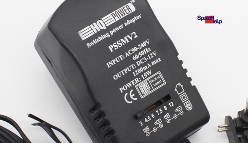HQ POWER NETZTEIL PSSMV2 3-12V KOMPAKTES SCHALTNETZTEIL MIT 6 DC-STECKERN - Picture 2 of 4