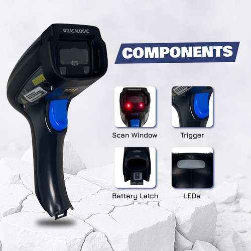 Datalogic PowerScan PM9501 + BC9030 – Industrial Grade Wireless Barcode Scanner - Picture 5 of 24