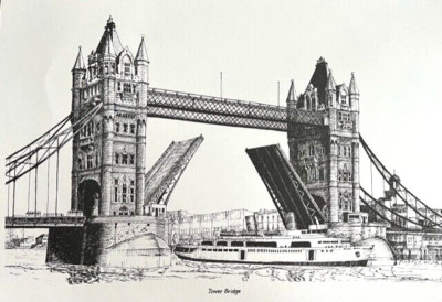 Derain、London:The Bridge、希少画集画、新品額付 Derain、London:The Bridge、希少画集画、新品額付