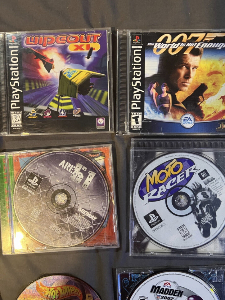 ps1 playstation games lot bundle, 9 games! | eBay