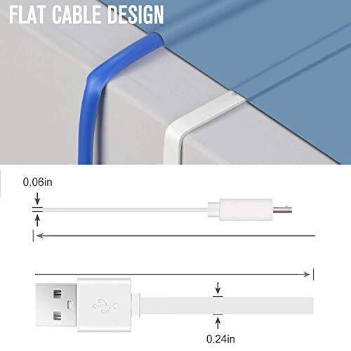 2- Pack 40FT Flat Power Extension Cable Compatible with Wyze Cam/Wyze Cam Pan... - Picture 4 of 6