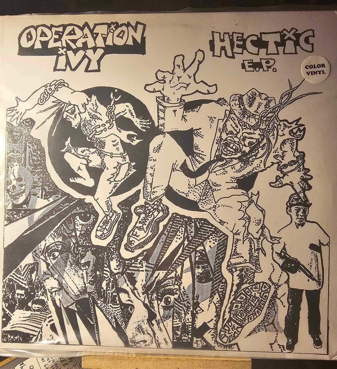 Operation Ivy - Hectic E.P. - Red Colored Vinyl LP /500 (rancid