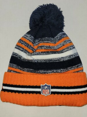 Exclusive Men\'s Denver Broncos New Era NFL On-Field Sideline Sport Knit Beanie Denver Broncos 2023 HISTORIC SIDELINE Knit Beanie Hat main image 3