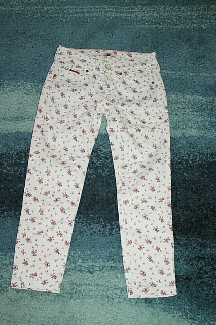 joli jeans 7/8 skinny TOMMY HILFIGER modèle sophie taille 34 fr parfait état