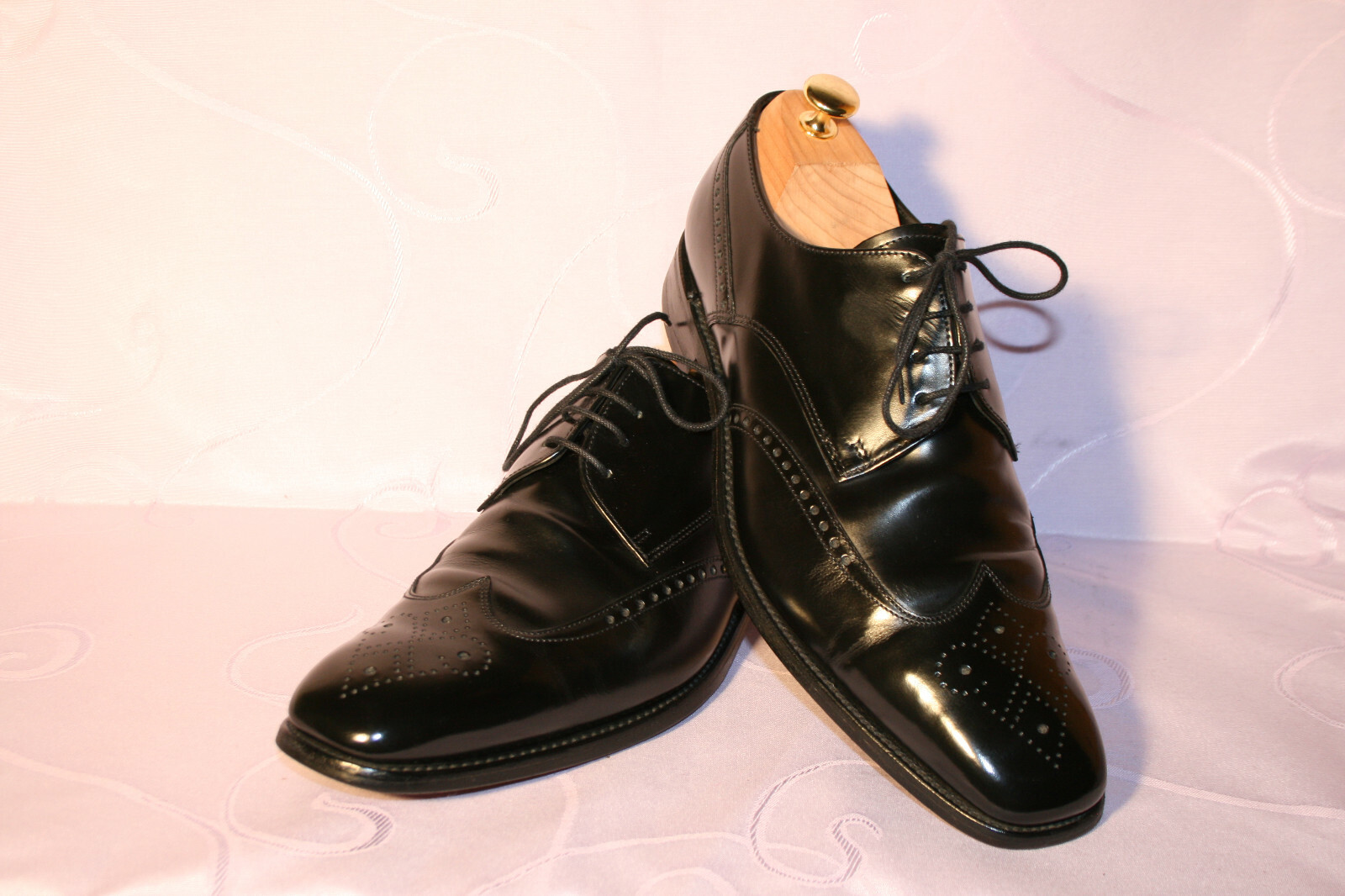 LOAKE Full Brogue Derby rahmengenäht UK 9 EUR 43 rahmengenäht schwarz LOAKE Full Brogue Derby rahmengenäht UK 9 EUR 43 rahmengenäht schwarz