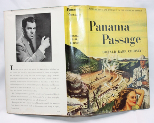 1946 Panama Passage by Donald Barr Chidsey HCDJ 1st Ed Historical Novel on Canal - Picture 3 of 14