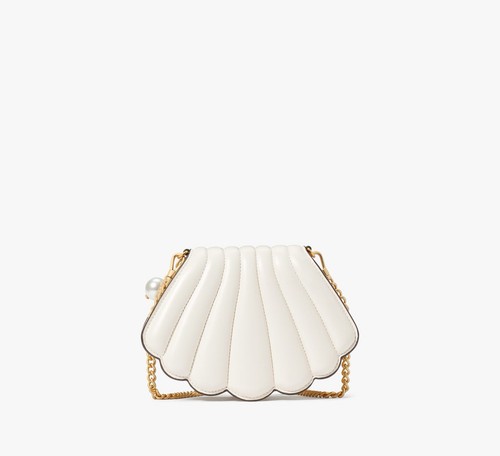 ☂️🍄kate spade What The Shell Seashell Micro☄️SMALL☄️Crossbody Cream KC090 - Picture 2 of 6