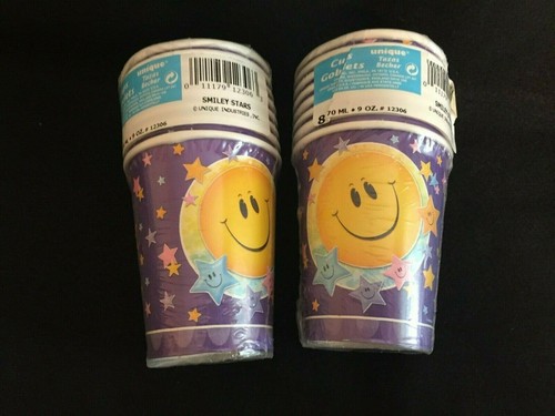 16 Luncheon Napkins Cups Blowouts Party +Thank Yous Supplies - New - Picture 2 of 4