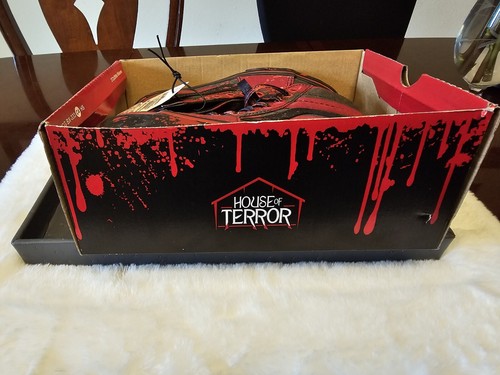 Vans House Of Terror Nightmare On Elm Street Freddy Krueger 3.5M/5W Sk8 Hi NEW - Picture 15 of 16
