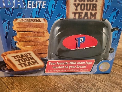 Detroit Pistons NBA Team ProToast Elite Toaster Weihnachtsgeschenk Geburtstagsgeschenk Neu im Karton - Bild 3 von 19