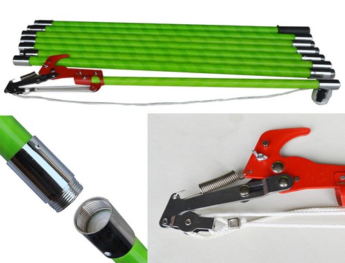 26 Feet Tree Saw Pruner Tree Branch Trimmer Cutter with Scissor for Yard Garden - Picture 1 of 5