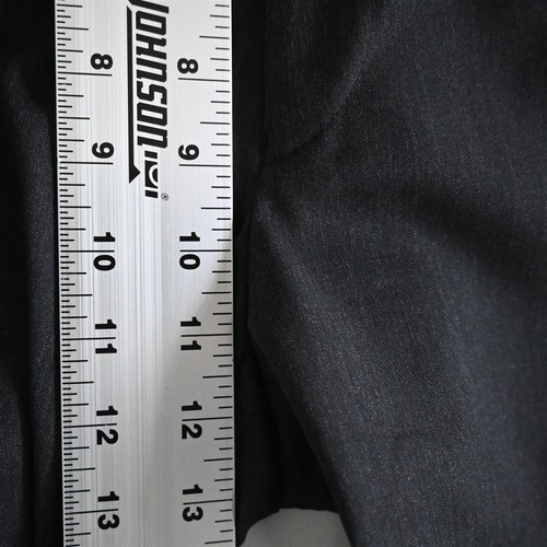 Jos A Bank 40x30 Gray Tailored Fit Signature 100% Wool Mens Dress Pants - Picture 3 of 9