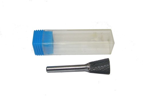 INDUSTRIAL QUALITY 6MM SHANK CARBIDE BURR 5/8" DIA DOUBLE CUT SN-6 ROTARY TOOLS - Picture 1 of 3