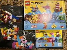 LEGO Classic #11018 Creative Ocean Fun Building Set NIB Sealed Bags