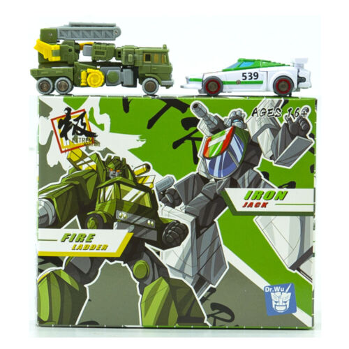 Dr Wu Customs Wheeljack Inferno set DW-E30 Iron Jack DW-E24M Fire Fighters - Picture 8 of 19