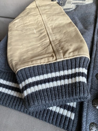 Giacca Polo Ralph Lauren rara 1967 squadra sci Letterman Varsity taglia XL - Foto 15 di 23
