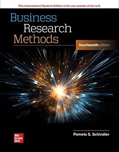 ISE Business Research Methods Pamela Schindler New Book 9781264704651 - Picture 1 of 3