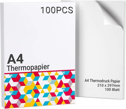 Thermopapier A4 für Tragbaren Drucker M08F M832 Q302 M834 kompatibel mit Brother
