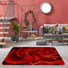 3D Red Rose Petals NAW2181 Game Rug Mat Elegant Photo Carpet Mat Eve 2023