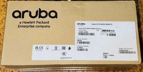 ARUBA HP - JL086A - Aruba X372 54V 680W PS