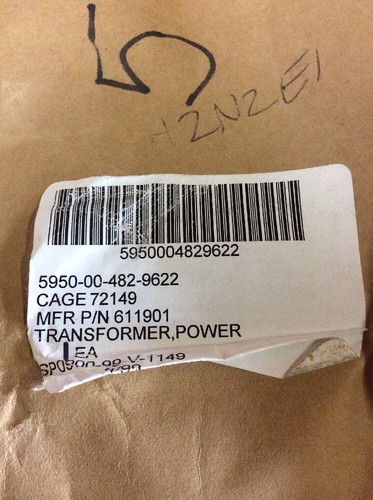 611901 Power Transformer - Picture 3 of 3