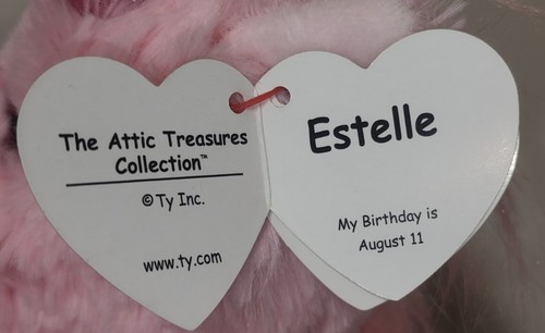 Ty Attic Treasures ESTELLE das Einhorn 8-9 Zoll NEU MWMTs weiches Plüschtier Stofftier - Bild 4 von 9