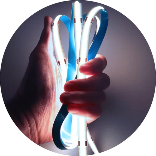 Tira LED 5m COB 320LEDs regulable tira LED COB regulable WW/NW/CW 12V banda de luz - Imagen 16 de 18