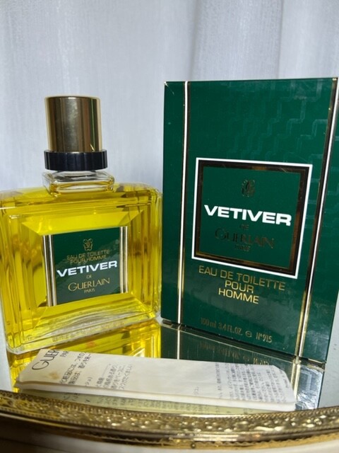 ゲラン　ベチバー　Vetiver オードトワレ 100mL VÉTIVER DE GUERLAIN PARIS ⋅ PARFUM ⋅ GUERLAIN