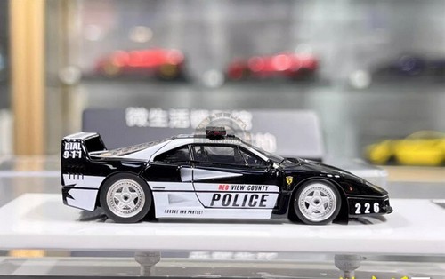 MY 1/64 Ferrari F40 RCPD SCM NFS police car Model Resin Limited Diecast Gifts - Picture 10 of 12
