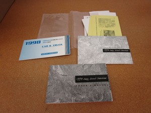 Original 1998 98 Jeep Grand Cherokee Owners Manual Glovebox Book Extras Ebay