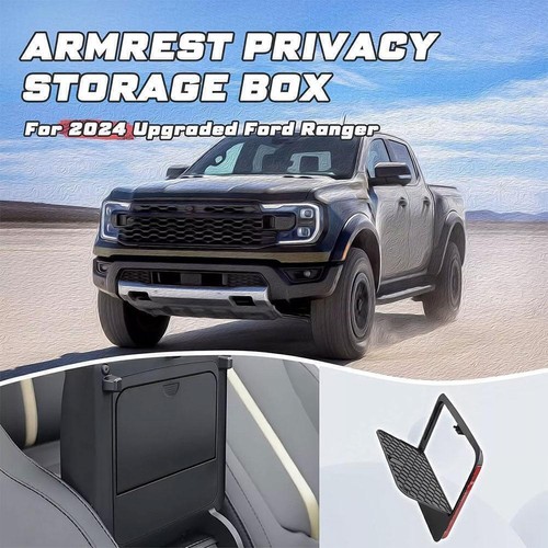 For Ranger 2024 Accessories Center Console Armrest E7G7 N6J1 Box Hidden K9S9 - Picture 9 of 13