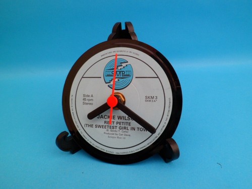 CLOCKS DESK / TABLE TOP Upcycled Vinyl SINGLES Vinyl Records LIST J Size 4" - Picture 29 of 466