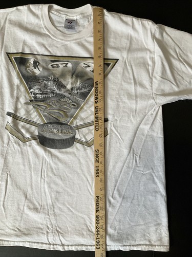 Vintage Pittsburgh Penguins Sid Crosby 87 E Malkin 71 T-Shirt Dynamic Duo XL - Bild 5 von 6