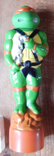 TEENAGE MUTANT HERO TURTLES 1990 TURTLE POWER BUBBLE BATH FRESH FROM THE SEWER M - Picture 3 of 13