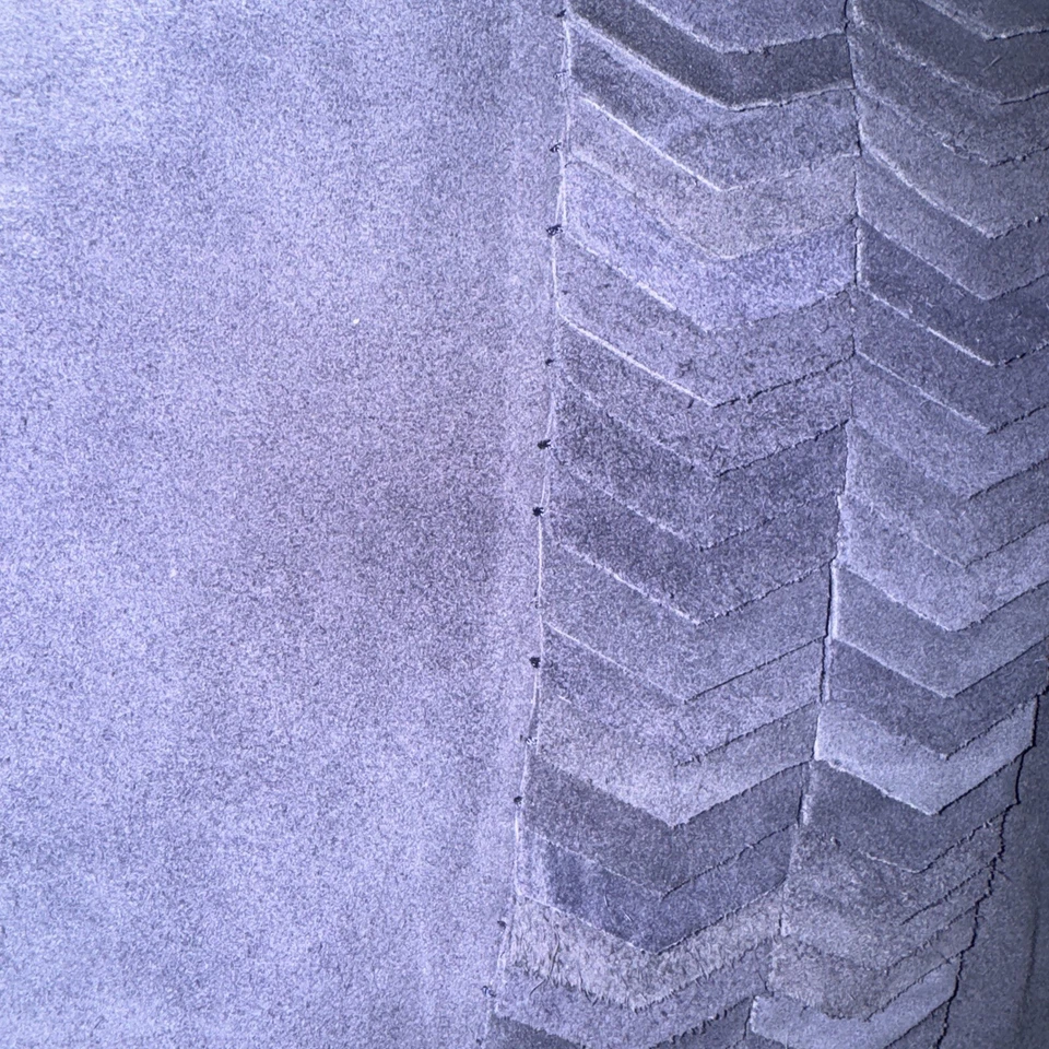 $349 WILLIAMS-SONOMA Home Navy Suede Pillow Cover & Insert  Equestrian - Image 2 of 4