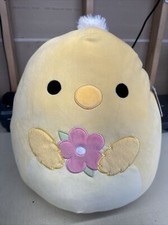 NWT Squishmallows TRISTON The Chick 16" Easter 2024 Plush Kellytoy