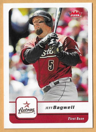 JEFF BAGWELL HOUSTON ASTROS #22 - FLEER NM-MT 2006 - Picture 1 of 2
