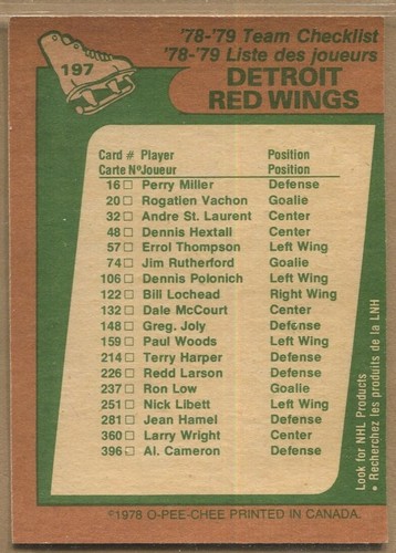 1978-79, O-PEE-CHEE, Hockey, #"s 101 - 200 , UPick from list - Picture 214 of 234